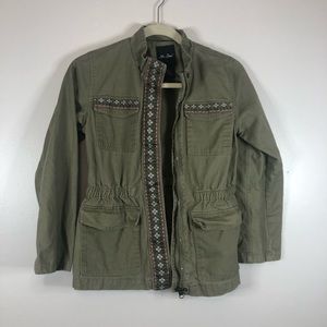 - Me Jane utility green jacket size 14